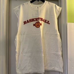 Vintage Adidas Basketball Sleeveless Tee Shirt